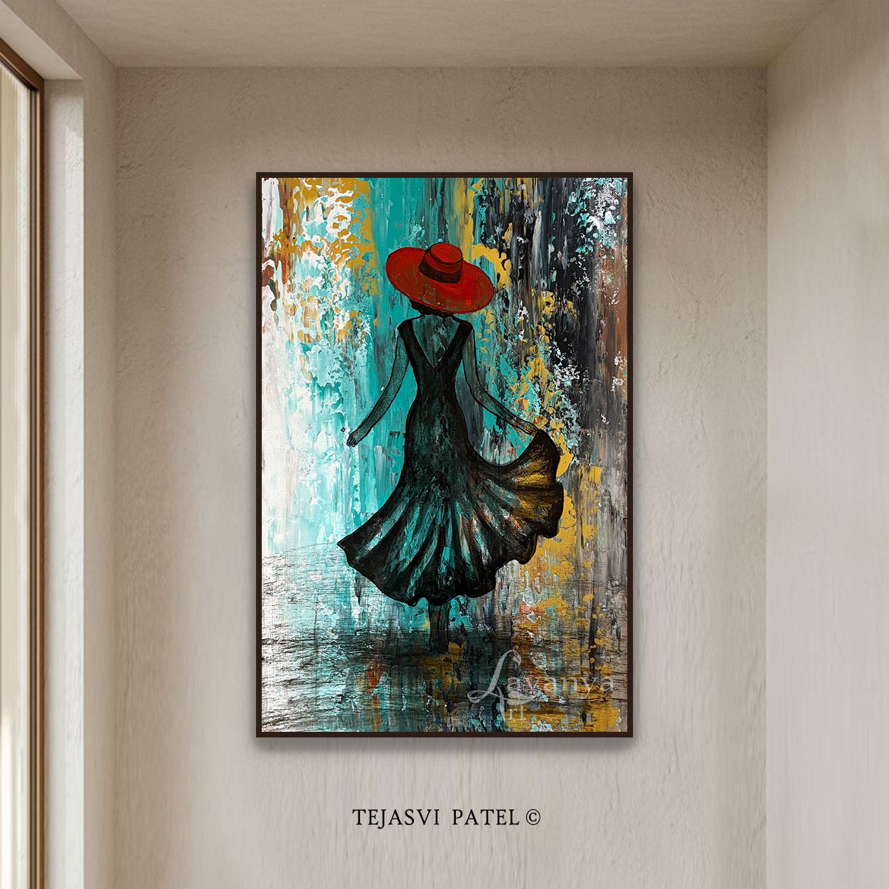 Modern Figurative Canvas Art | Abstract Contemporary Painting