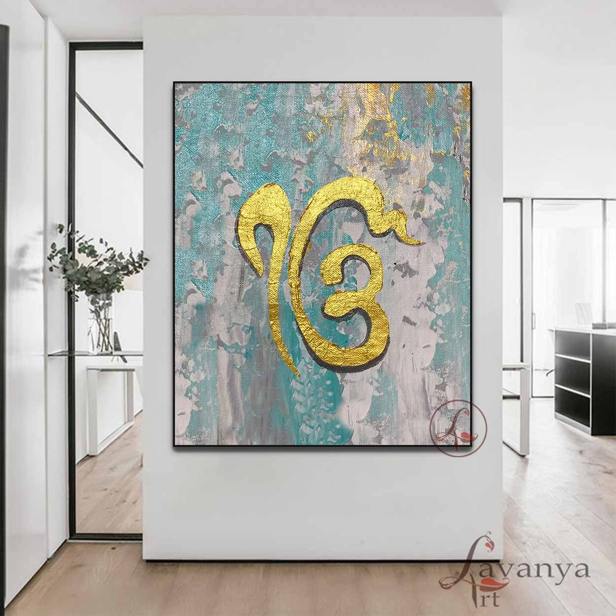 Guru Nanak Art | Sikh Spiritual Home Wall Decor