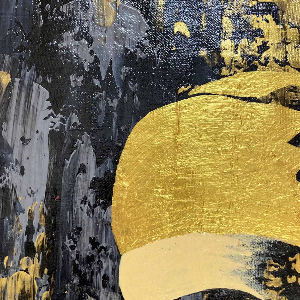 Guru Nanak Spiritual Art | Sikh Canvas Painting