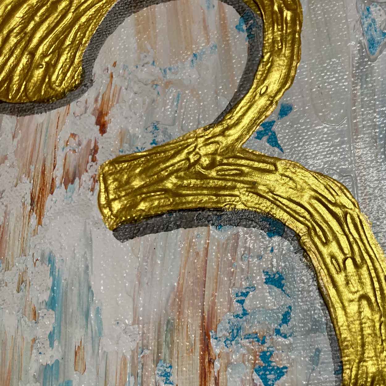 Sikh Spiritual Art | Ek Onkar Abstract Canvas