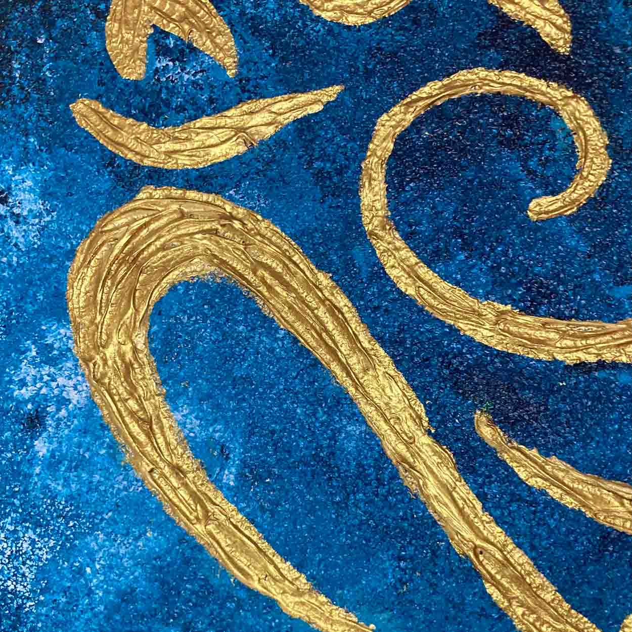 Discover original abstract Ganesha Indian art by Tejasvi Patel at Lavanya Art Studio, handcrafted to bring prosperity, harmony, and timeless elegance.
