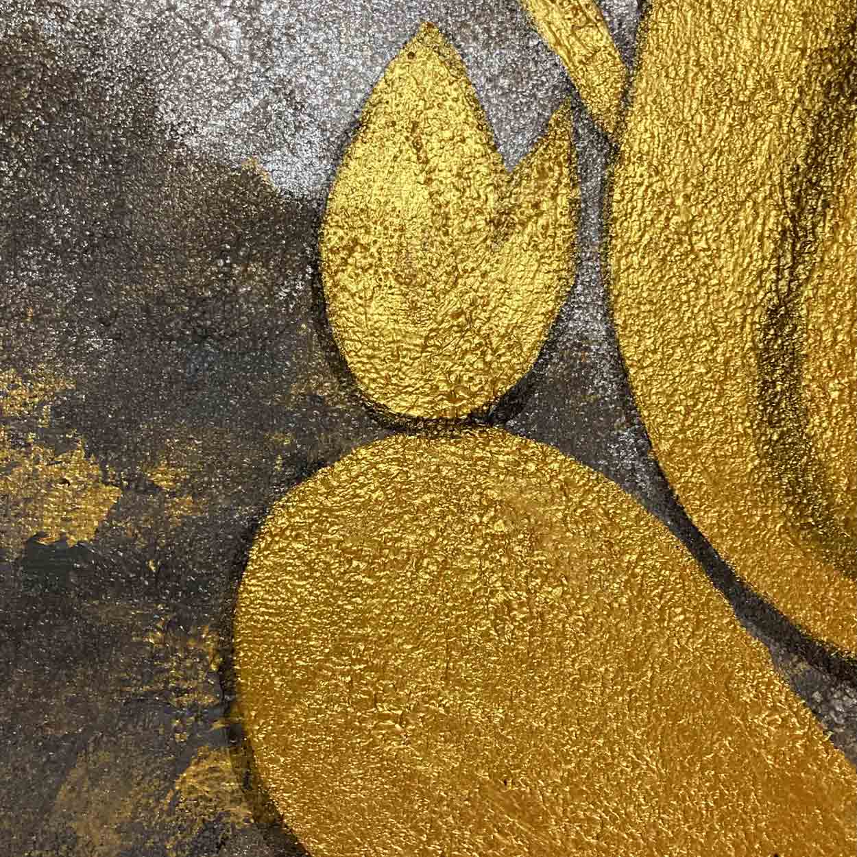 Ganapati Wall Decor | Modern Indian Abstract Painting