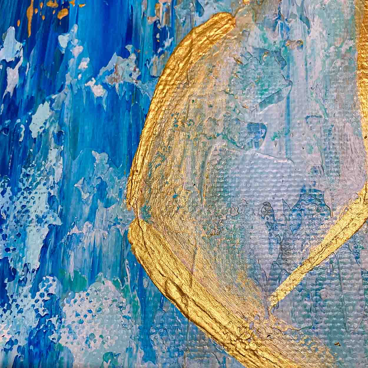Krishna Modern Painting | Indian Spiritual Canvas Art