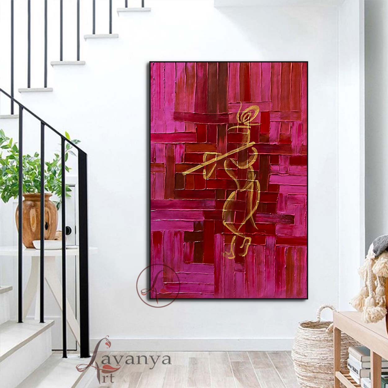 Krishna Modern Canvas | Contemporary Indian Art