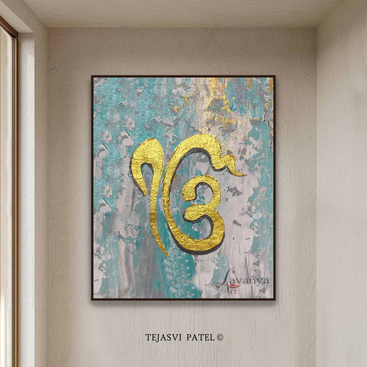 Guru Nanak Art | Sikh Spiritual Home Wall Decor