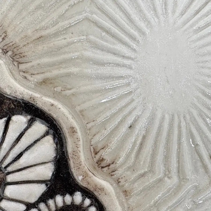 Handmade Ceramic Tile Wall Art | Boho Decor Wall Hanging