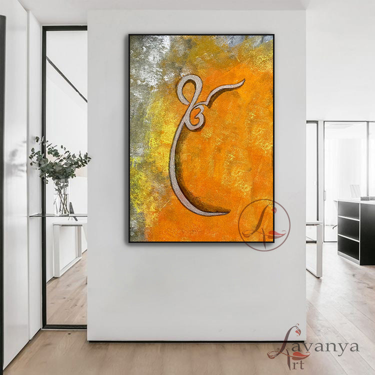 Ek Onkar Painting | Modern Sikh Spiritual Wall Art