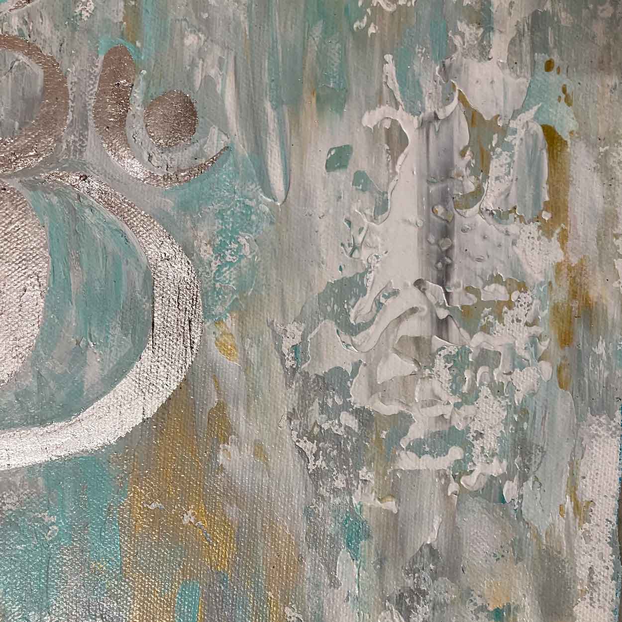 Minimalist Ganesha Painting | Modern Indian Wall Art