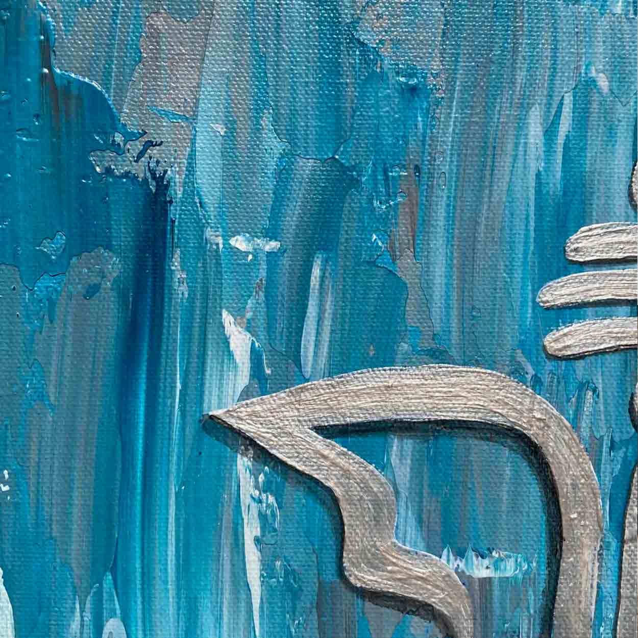 Ganapati Wall Decor | Modern Indian Abstract Painting