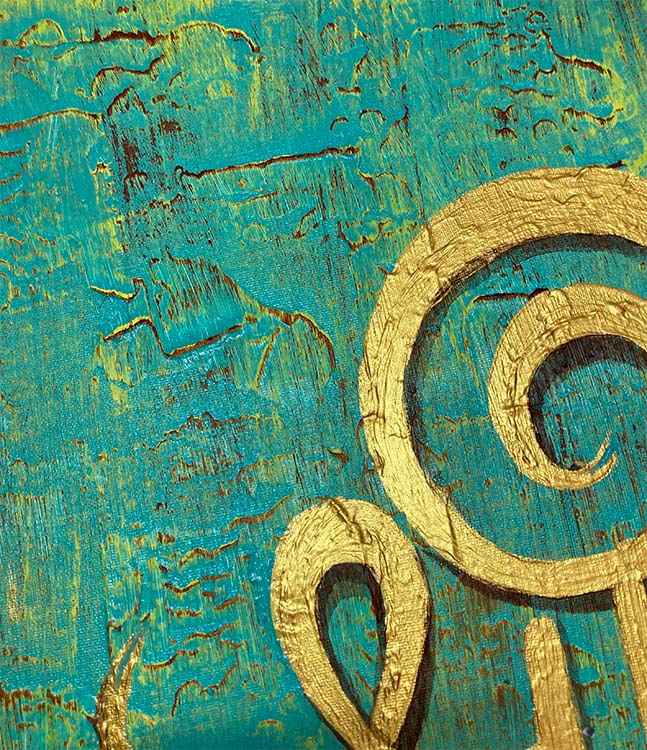 Modern Ganesha,krishna,Shiva painting |Set of 3 Abstract Indian Art