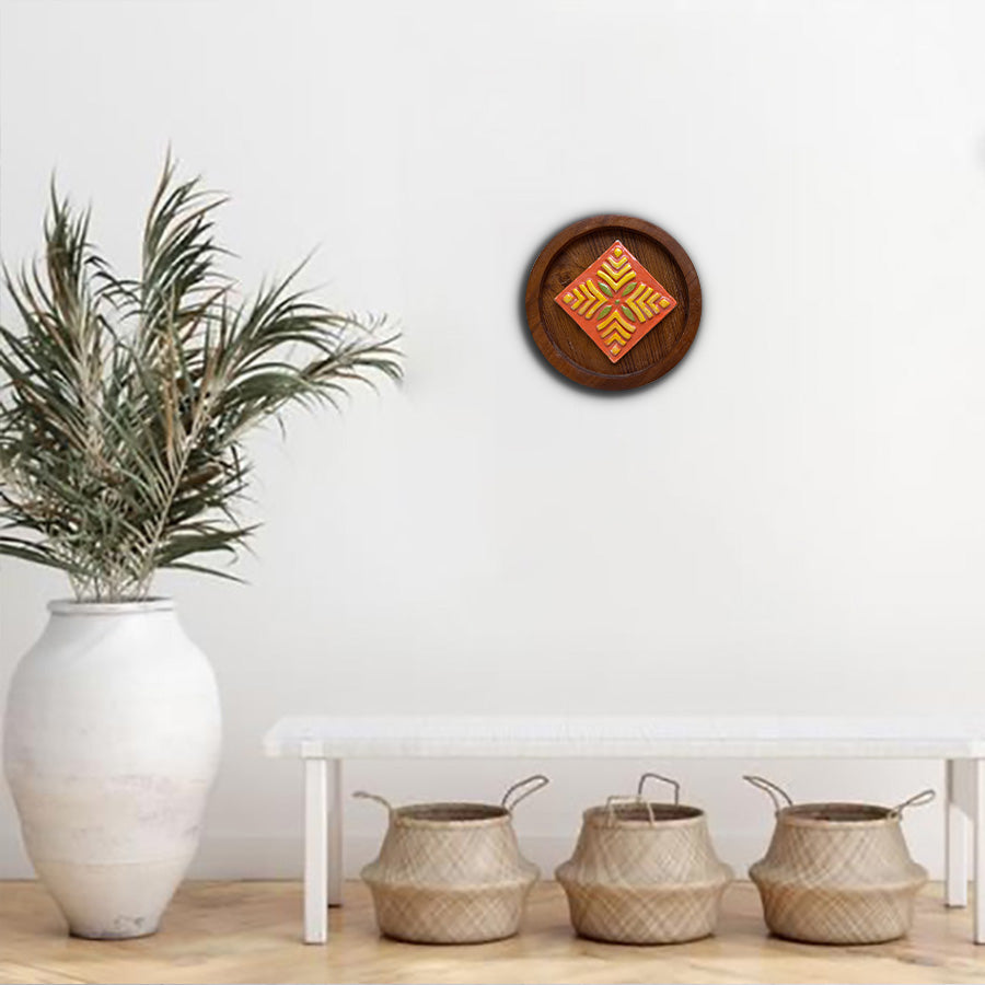 Ceramic Wall Art | Handmade Tile Frame Decorative Piece