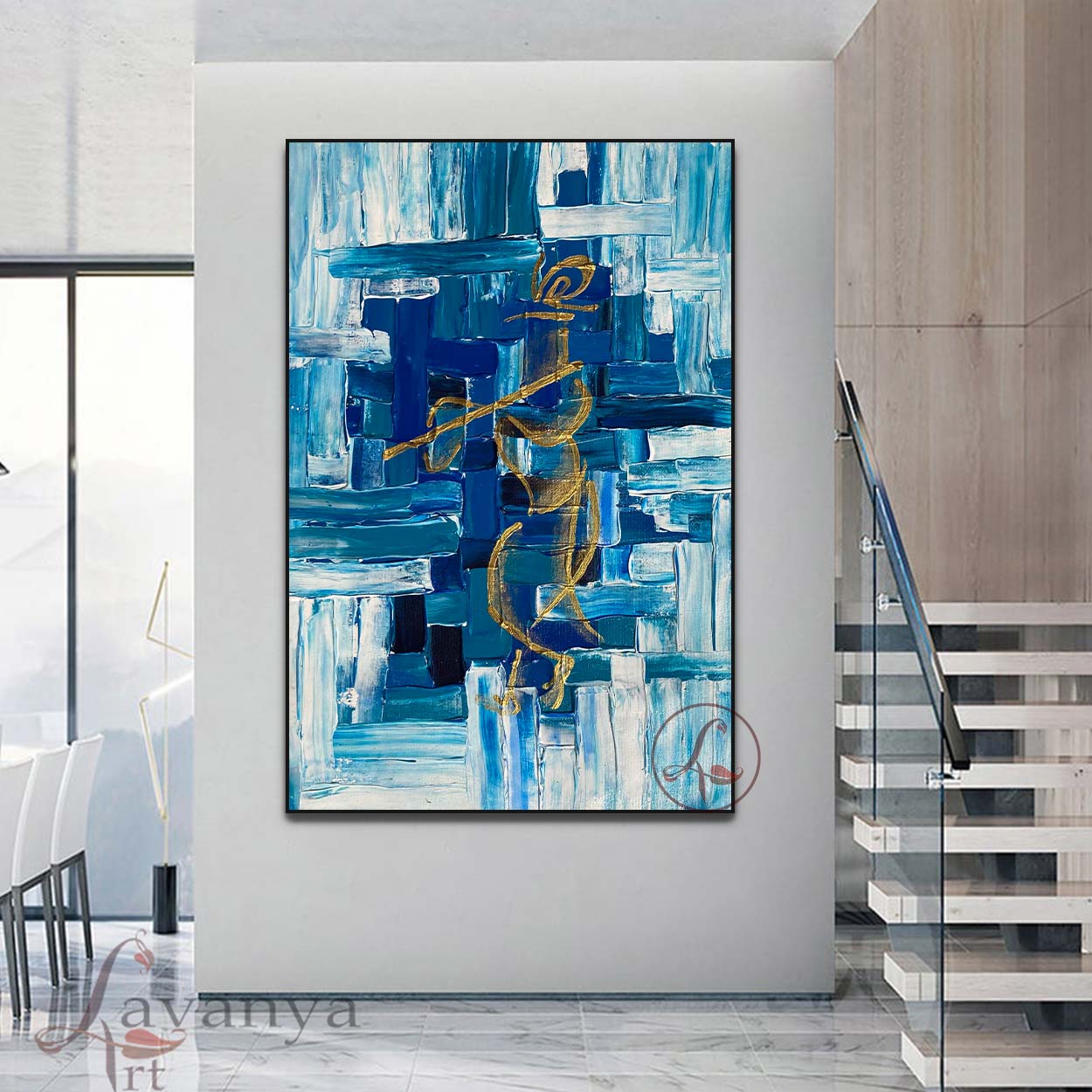 Krishna Painting | Modern Indian Canvas Wall Art