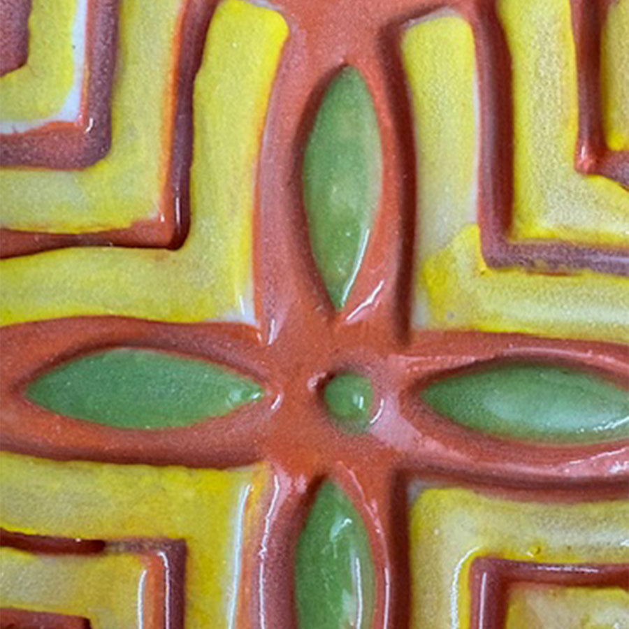 Ceramic Wall Art | Handmade Tile Frame Decorative Piece