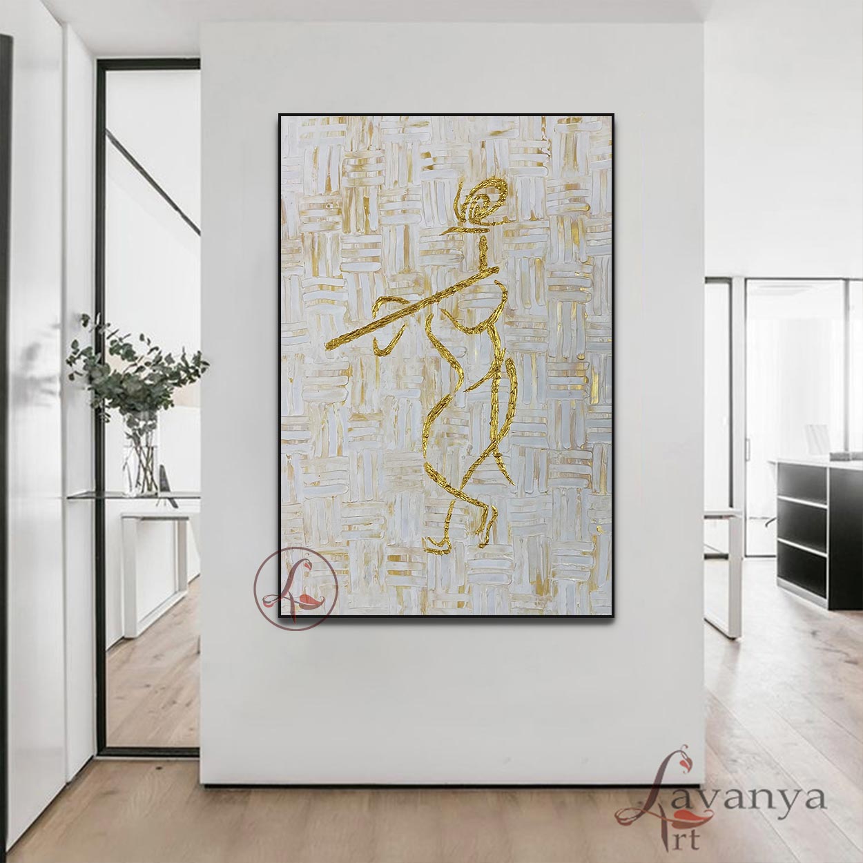 Krishna Canvas Painting | Contemporary Indian Art