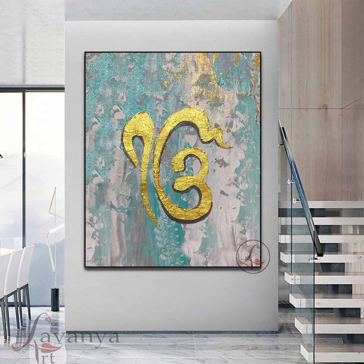 Guru Nanak Art | Sikh Spiritual Home Wall Decor