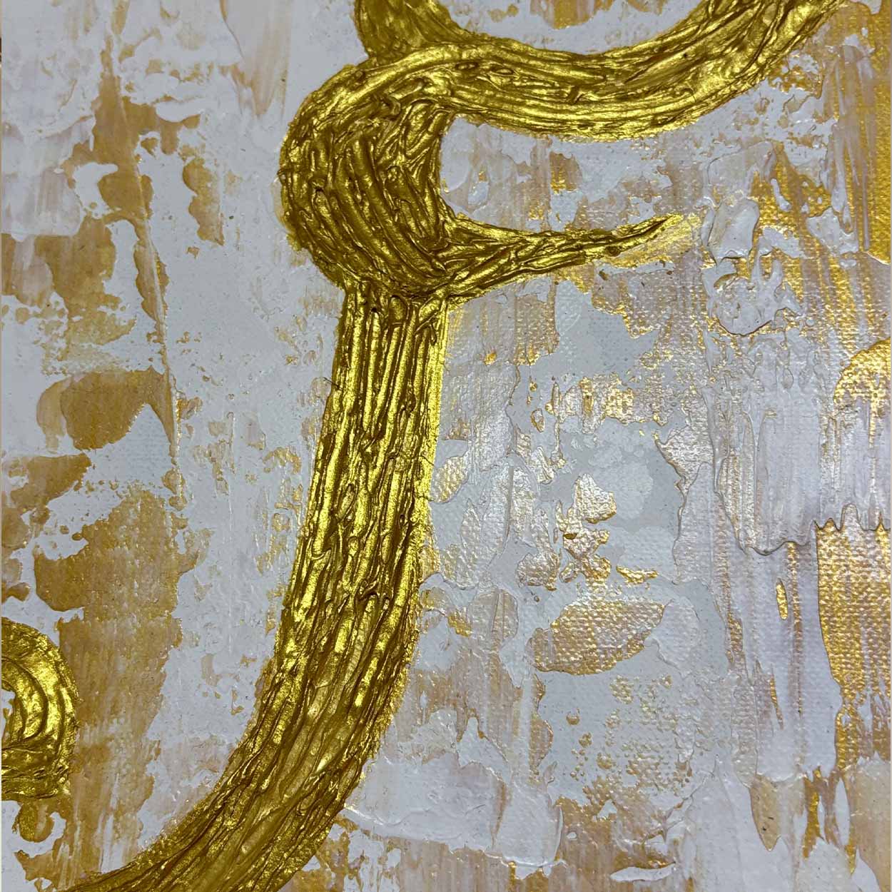 Tamil Om Painting | Handcrafted Spiritual Wall Art & Decor