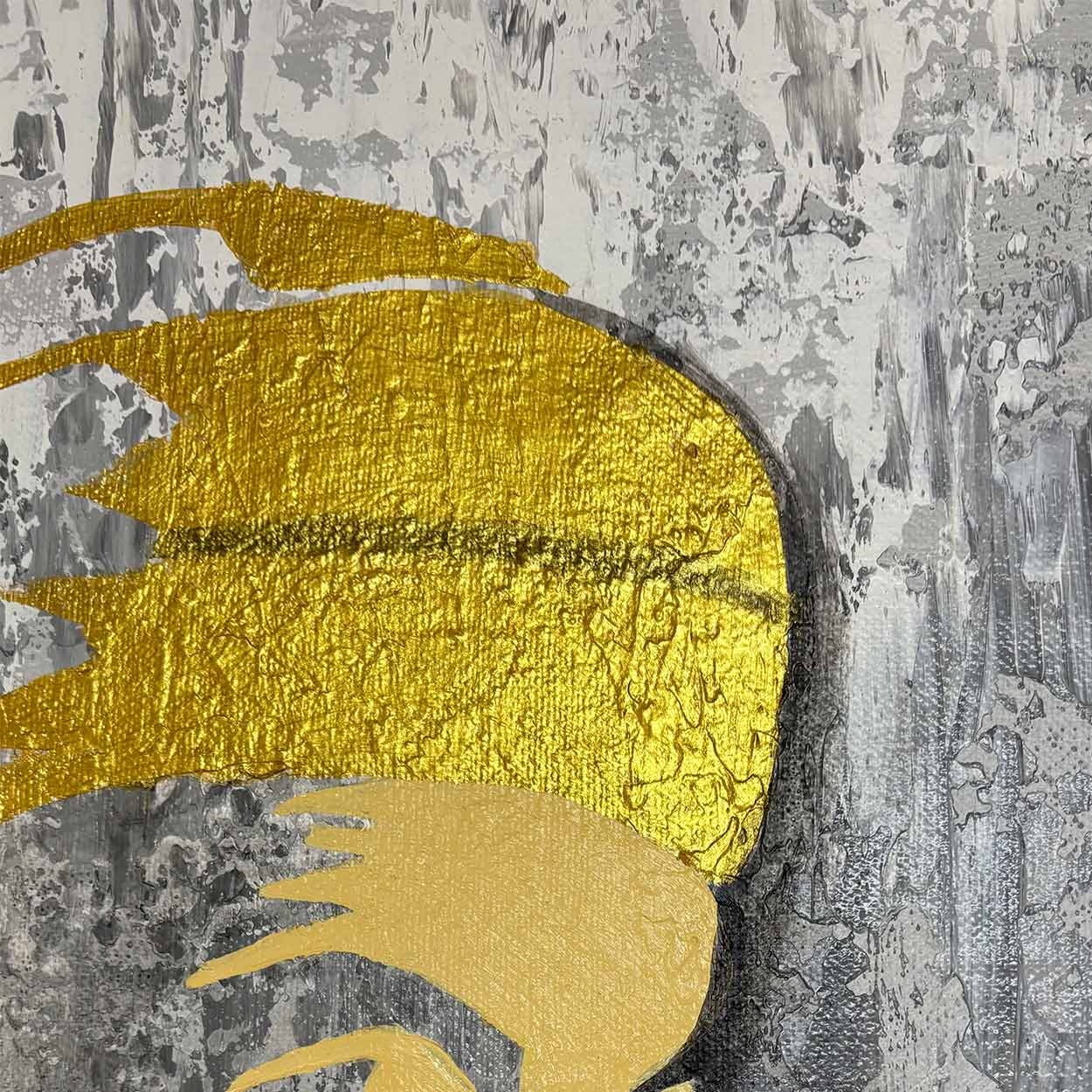 Abstract Guru Nanak Painting | Sikh Decor Art
