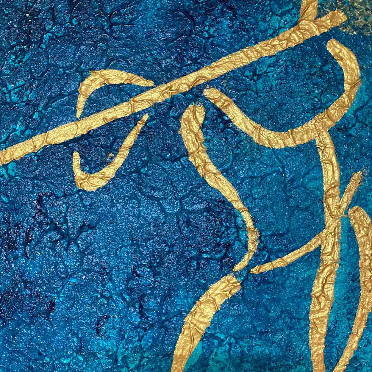 Radha Krishna Art | Modern Indian Canvas Painting