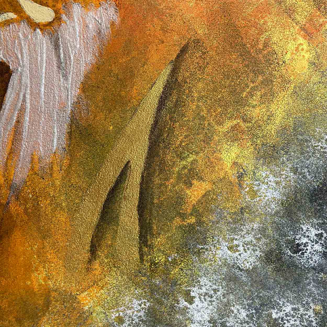 Guru Nanak Dev Ji Art | Modern Sikh Wall Painting