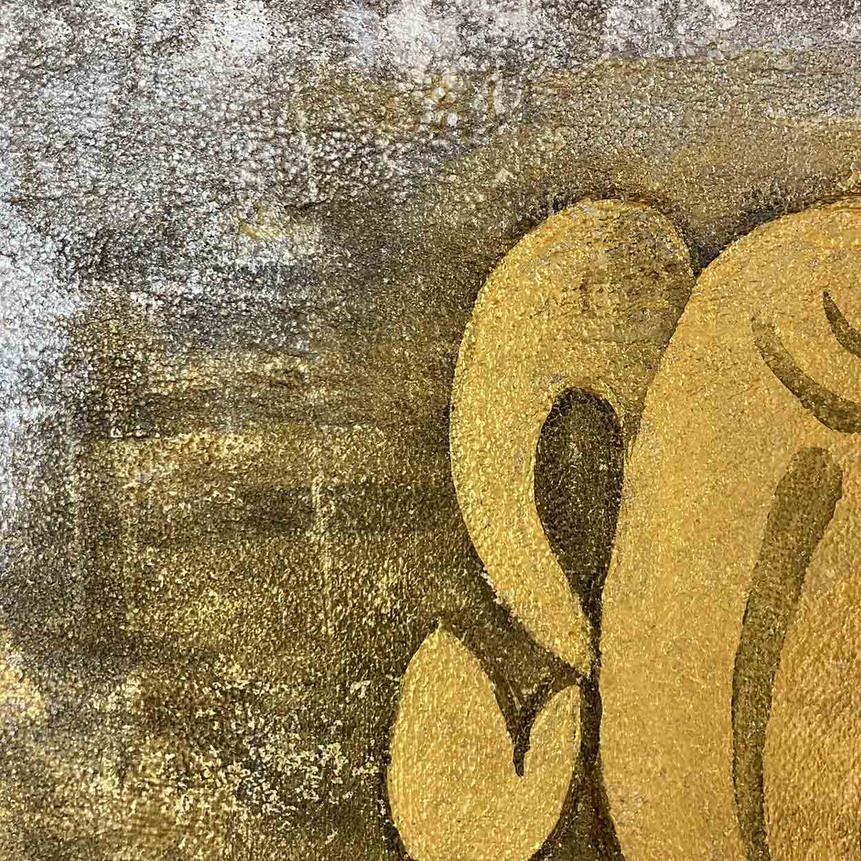 Ganapati Abstract Wall Art | Modern Indian Decor