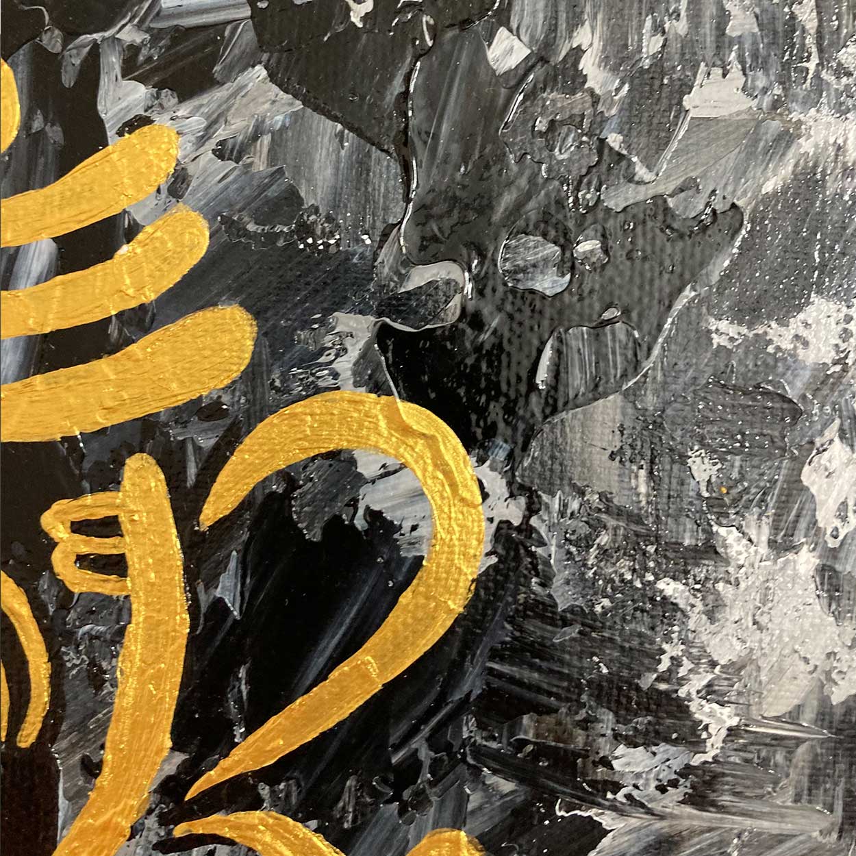 Abstract Ganesha Painting | Indian Modern Wall Art