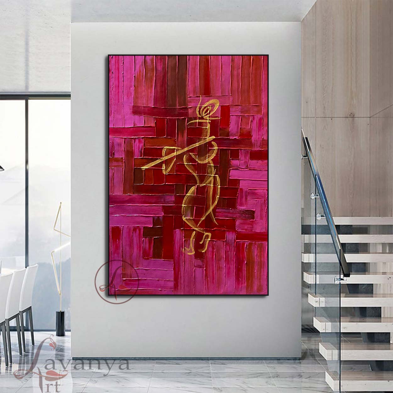 Krishna Modern Canvas | Contemporary Indian Art