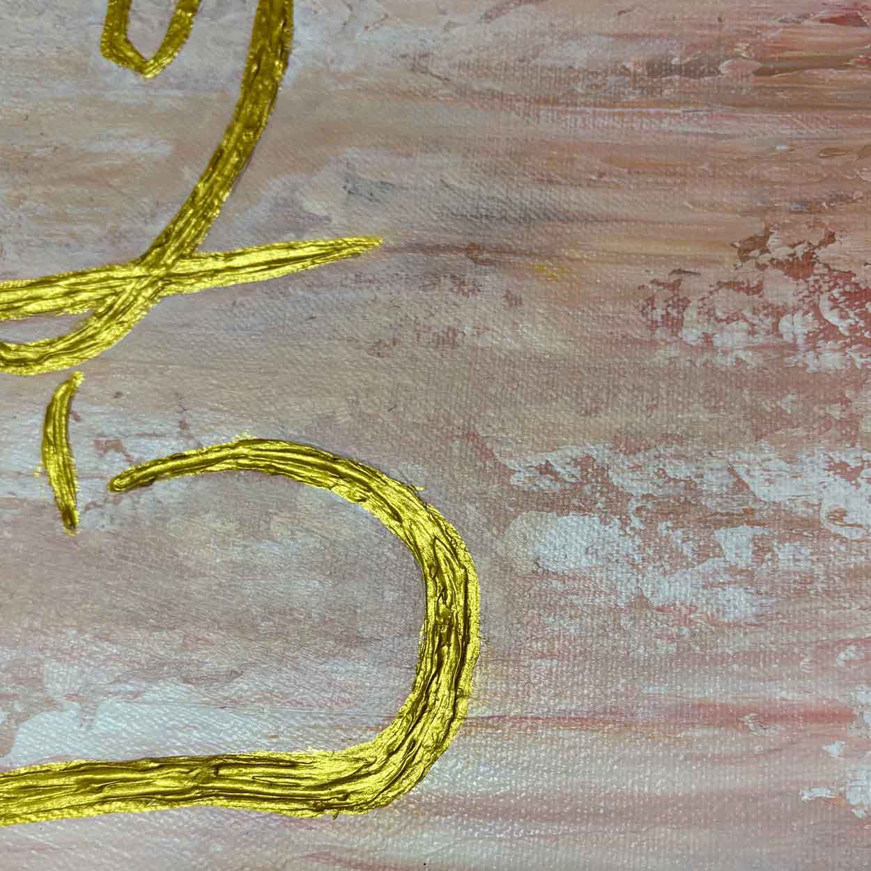 Original Krishna Painting | Indian Abstract Wall Art