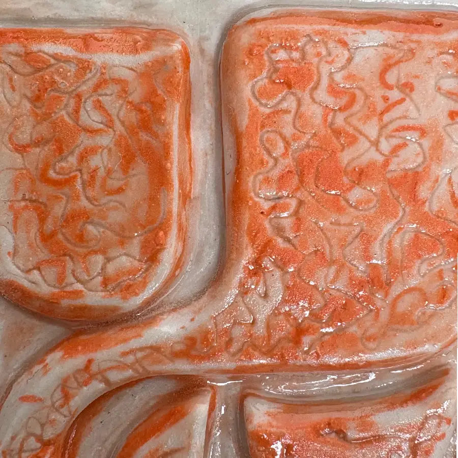 Ceramic Wall Art | Handmade Tile Framed Farmhouse Decor