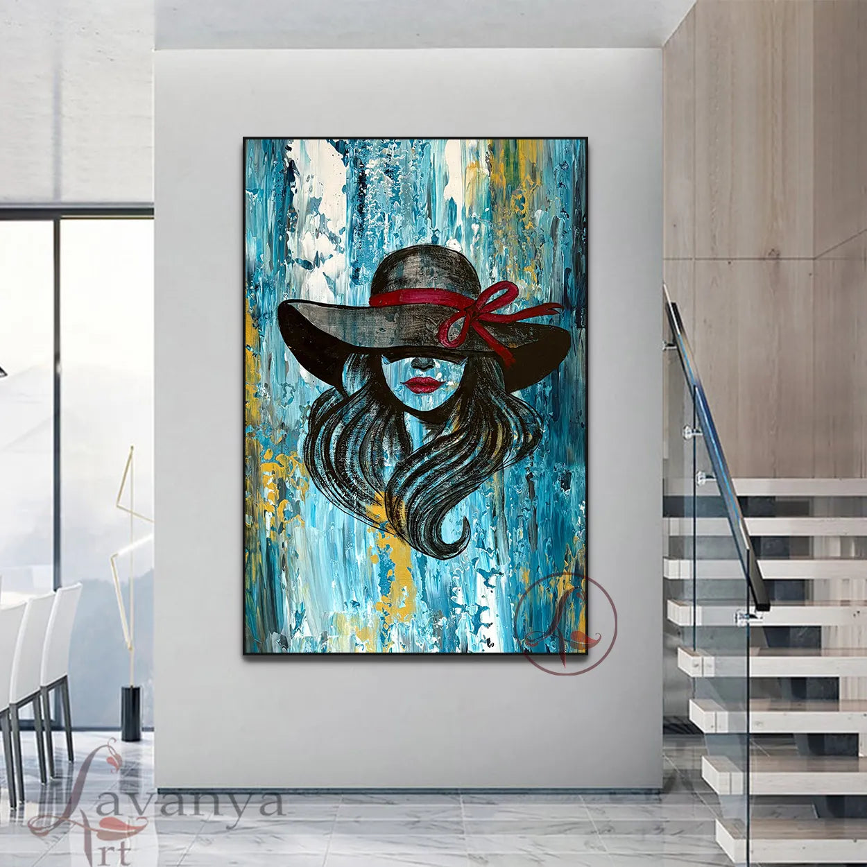 Handmade Figurative Abstract Art | Canvas Painting