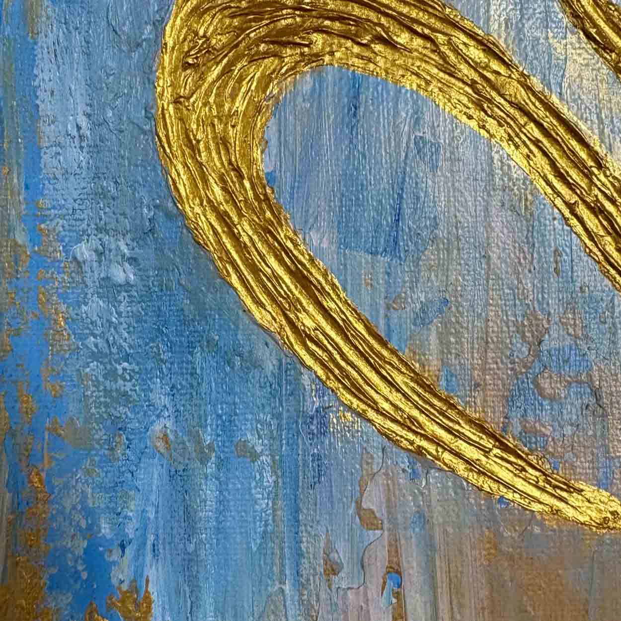 Textured Ganesha Painting | Handmade Indian Art