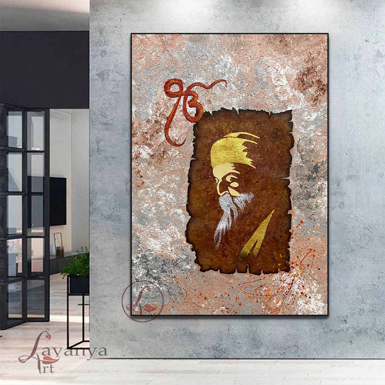 Guru Nanak Painting | Original Sikh Home Decor Art