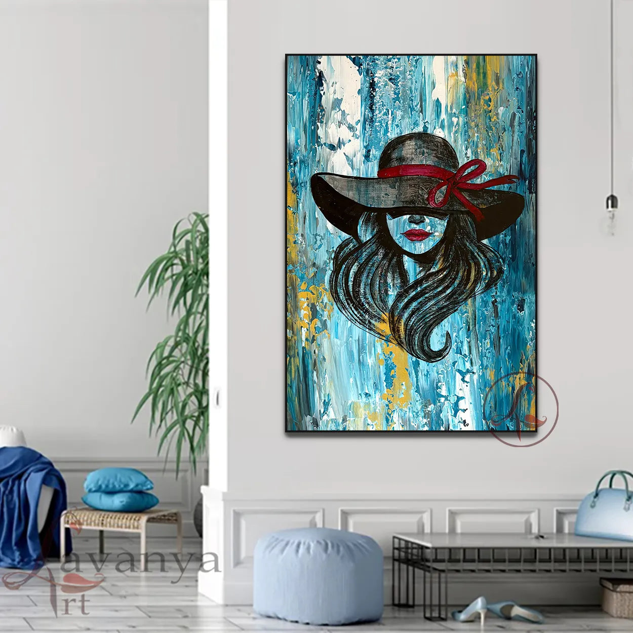 Handmade Figurative Abstract Art | Canvas Painting