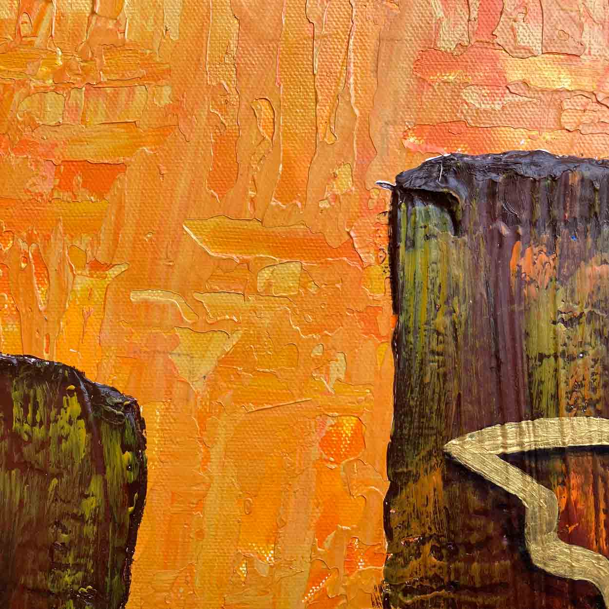 Ganesha, Om, Shree Wall Art | Modern Indian Painting