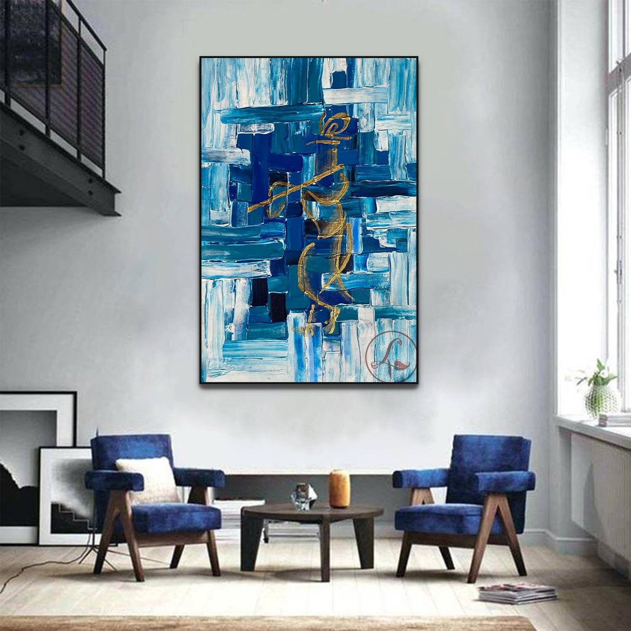 Krishna Painting | Modern Indian Canvas Wall Art