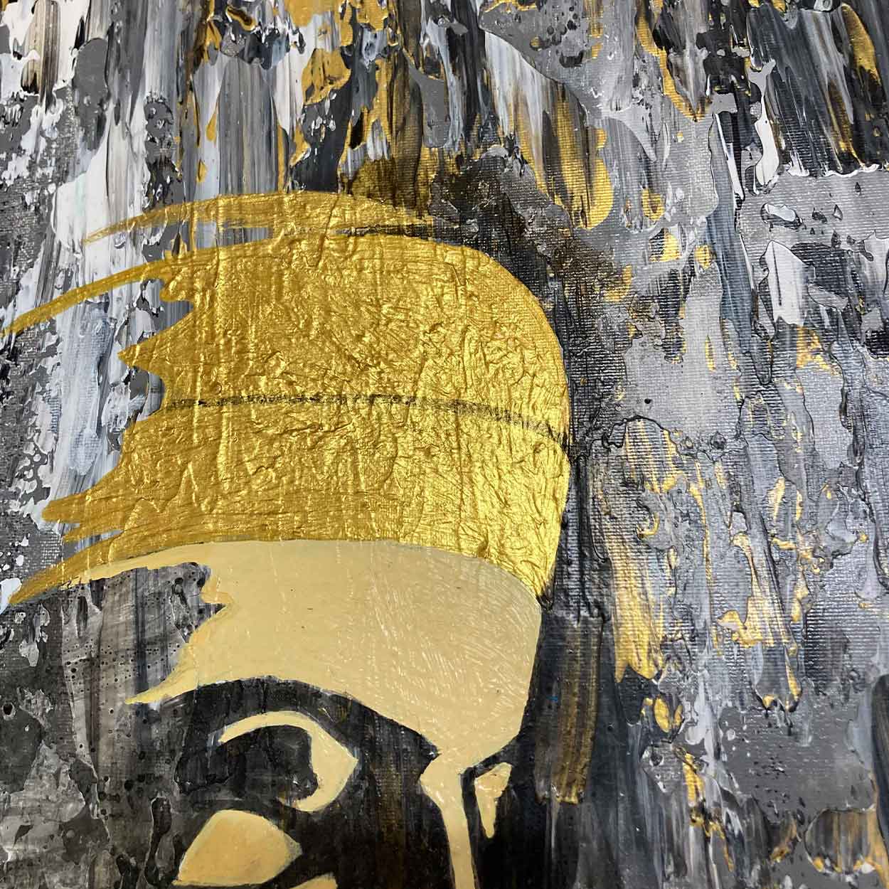 Abstract Guru Nanak Art | Sikh Spiritual Wall Decor